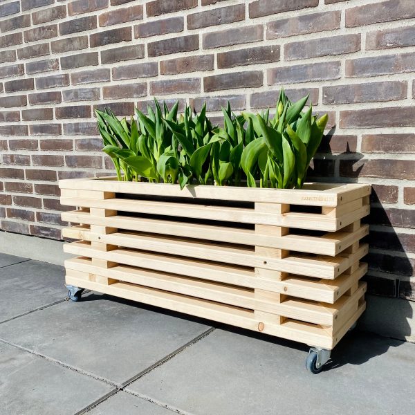 Blomsterkasse af Traller | Nye Traller | 43 cm (7 lægter) / 95 cm
